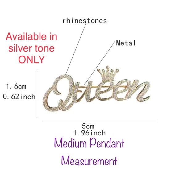 💐🔴Queen with crown Elegant Brooch MEDIUM - Picture 7 of 7